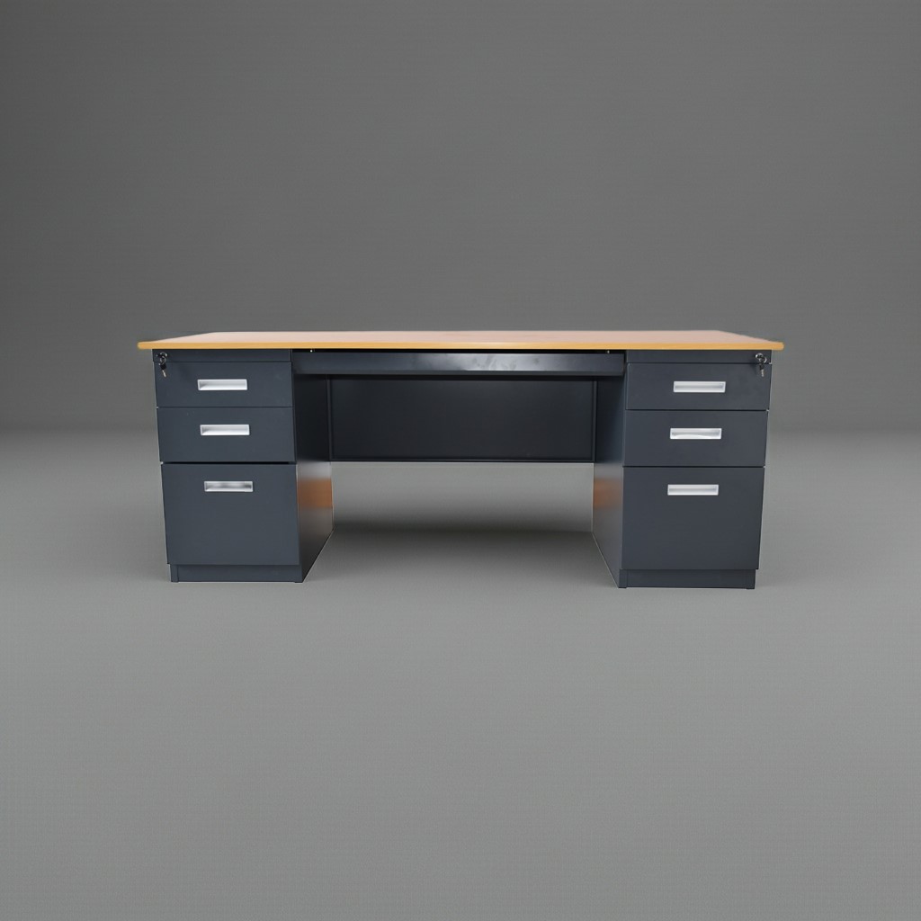 Metallschreibtisch SAMARA 180 cm