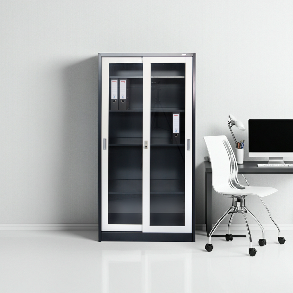 Aktenschrank St. Petersburg dunkelgrau-weiss