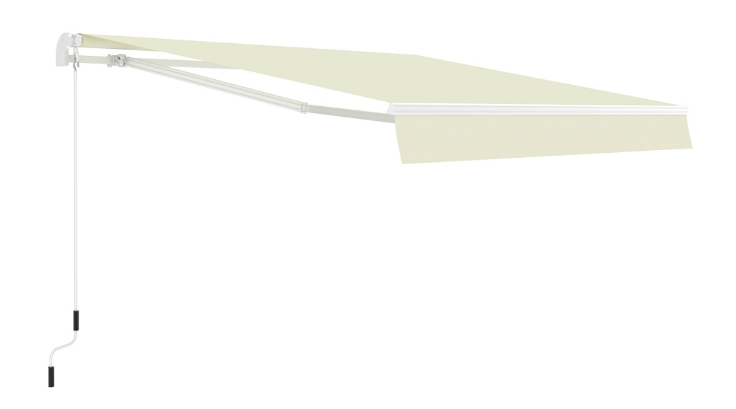 Jet-Line Gelenkarmmarkise Markise Gelenkarm Sonnenschutz 3,5x2,5m beige