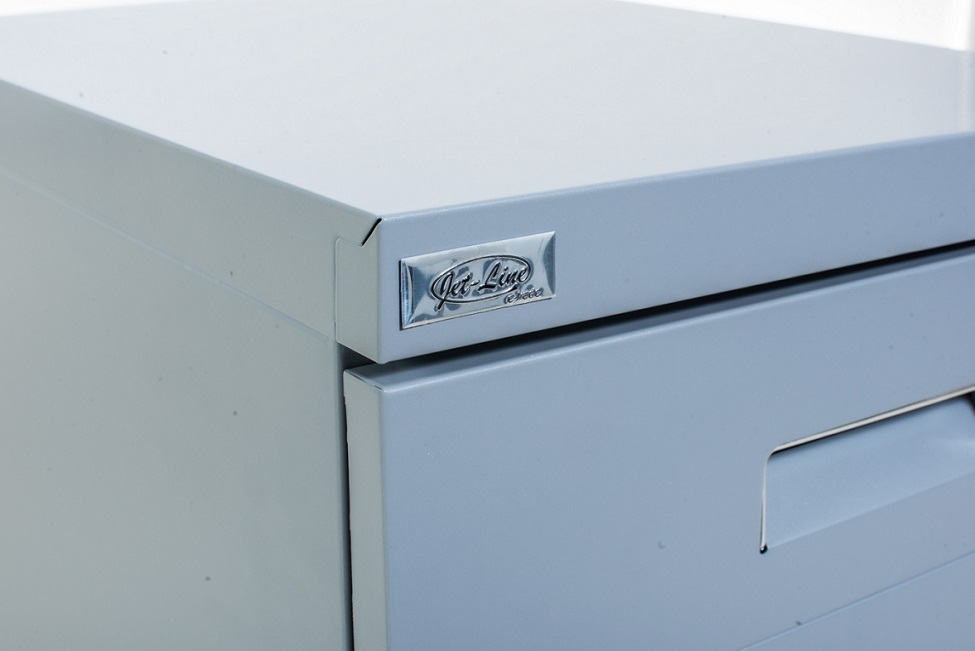 Büro Rollcontainer 3 Schubladen Hängeregistratur abschliessbar PAUL grau Bürocontainer