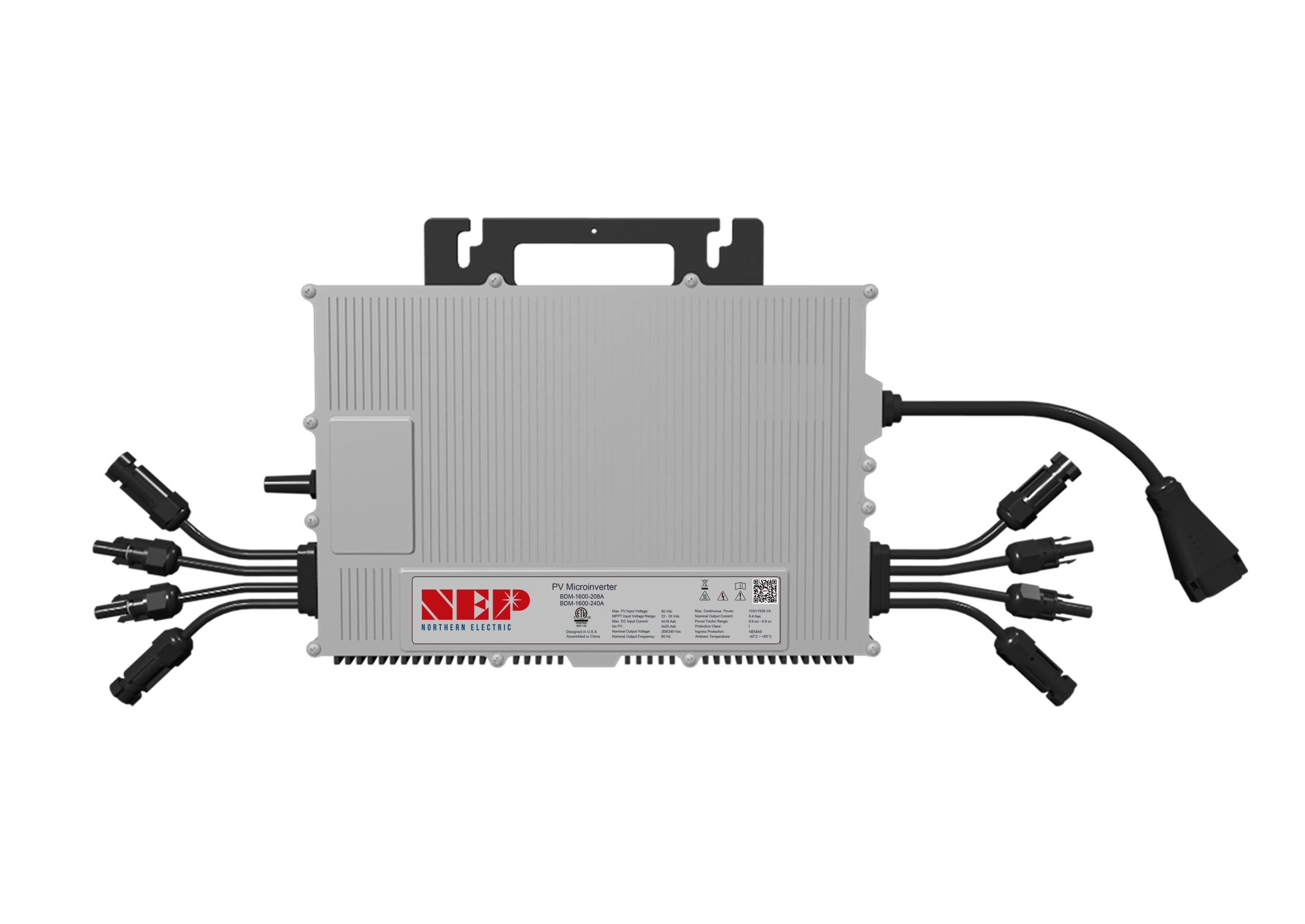 Wechselrichter 1600 W für 4 Module