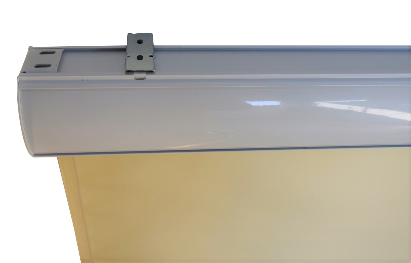 Vertikalmarkise 1.0x2.3 m Balkonmarkise Kassettenrollo Sichtschutzrollo beige Outdoor