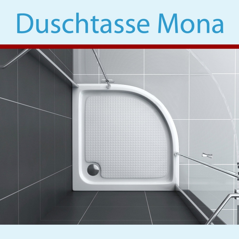 Duschtasse Mona 900x900 Tasse Dusche Jet-Line Duschwanne Duschboden weiß Badezimmer Bad