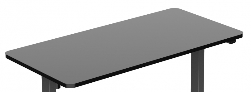 Tischplatte 140x70 cm schwarz