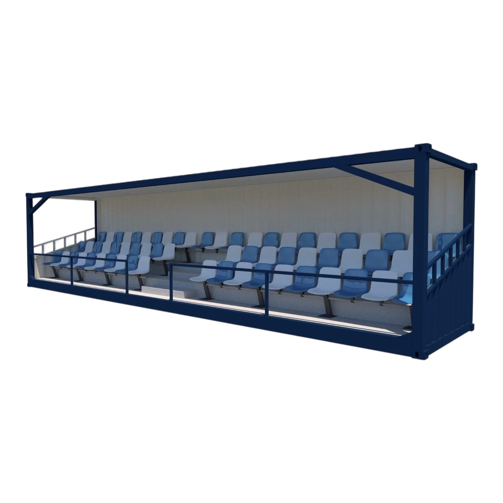 40 Fuß  Container Tribühne mit 63 Sitzplätzen Sonder Container