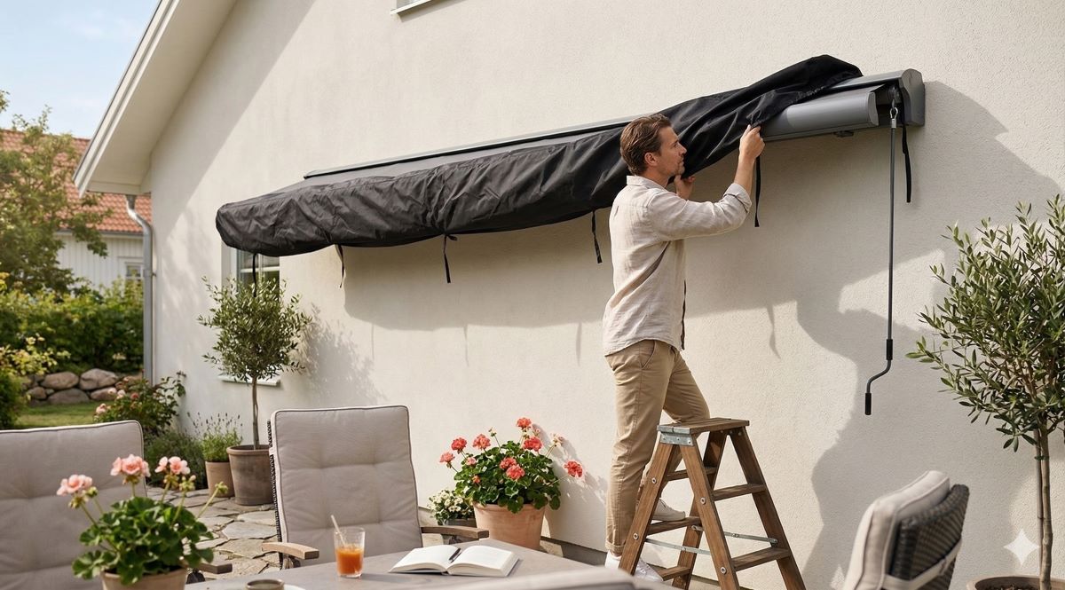 Abdeckplane Gelenkarmmarkise 3m