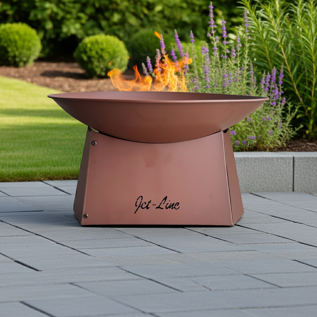 Feuerstelle Pueblo 57x33cm Garten Rostoptik Terrasse Ofen Grill Feuerschale Feuerkorb