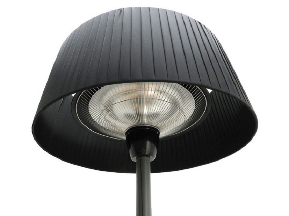 Elektrische Terrassenlampe CALEA Stehlampe Heizung 1500W