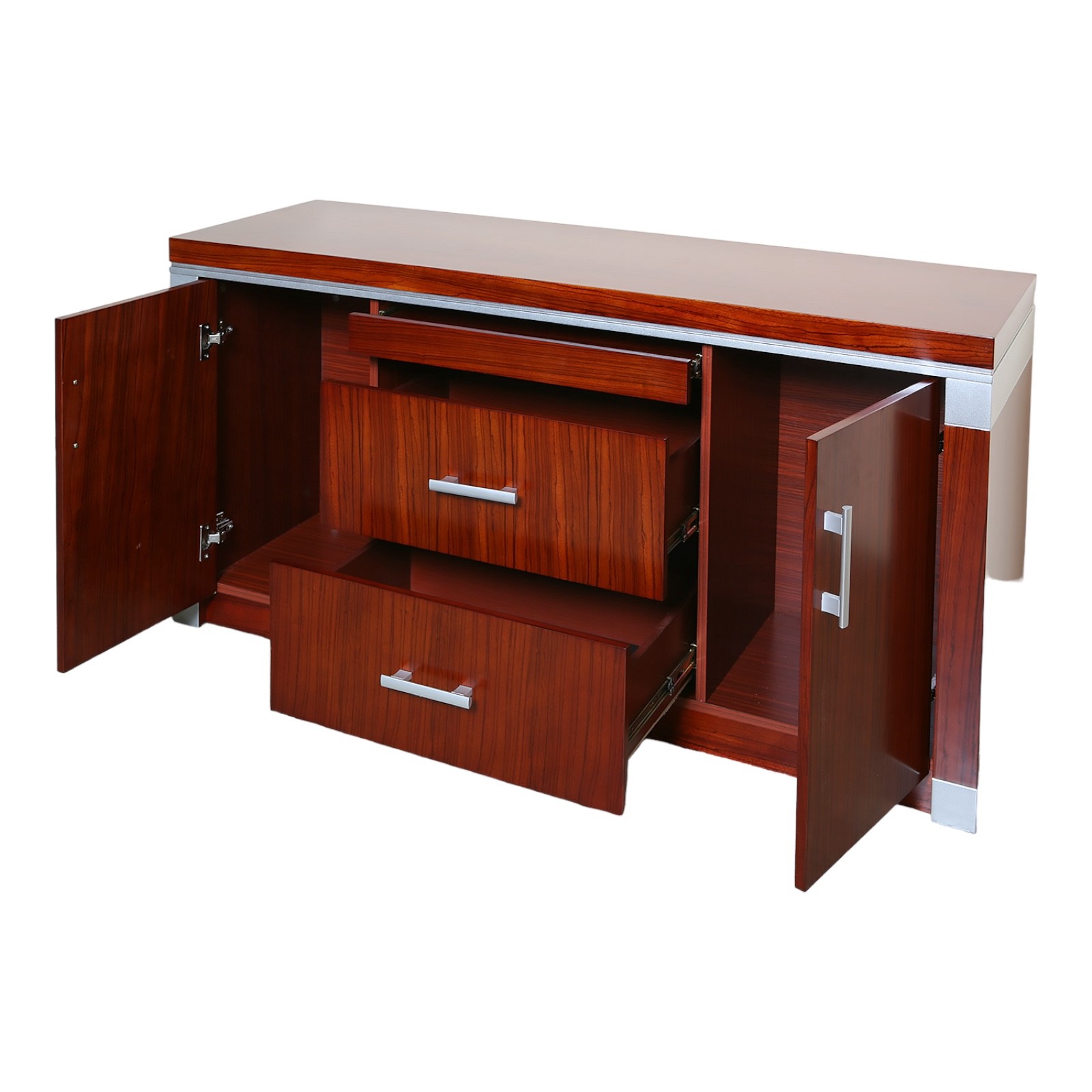 Chef Schreibtisch LAHR  Büromöbel 2,2m Echtholz