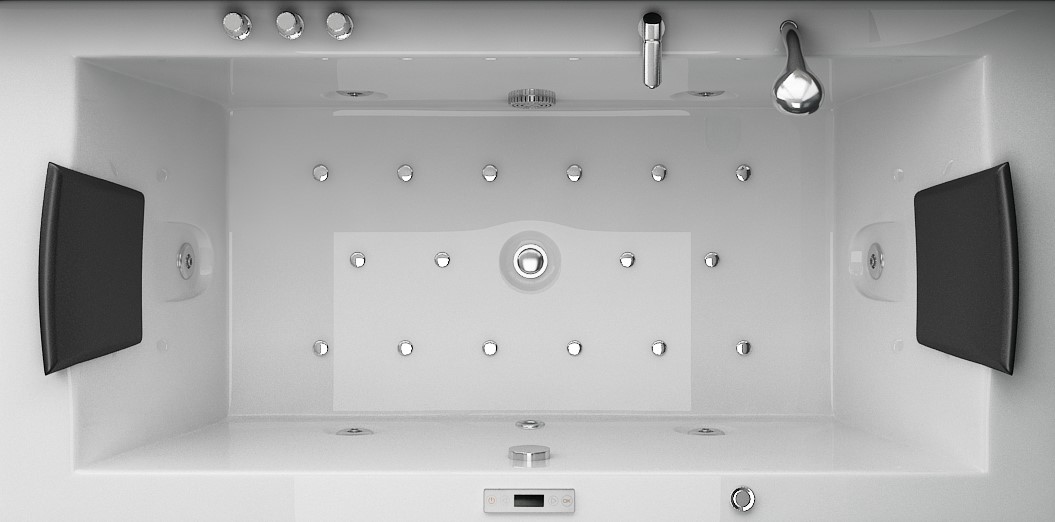 Whirlpool Villa Eugenie 2 Personen XXL Ausstattung 1 B