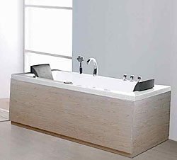 Schürzenset Villa Roma in Holzoptik-hell