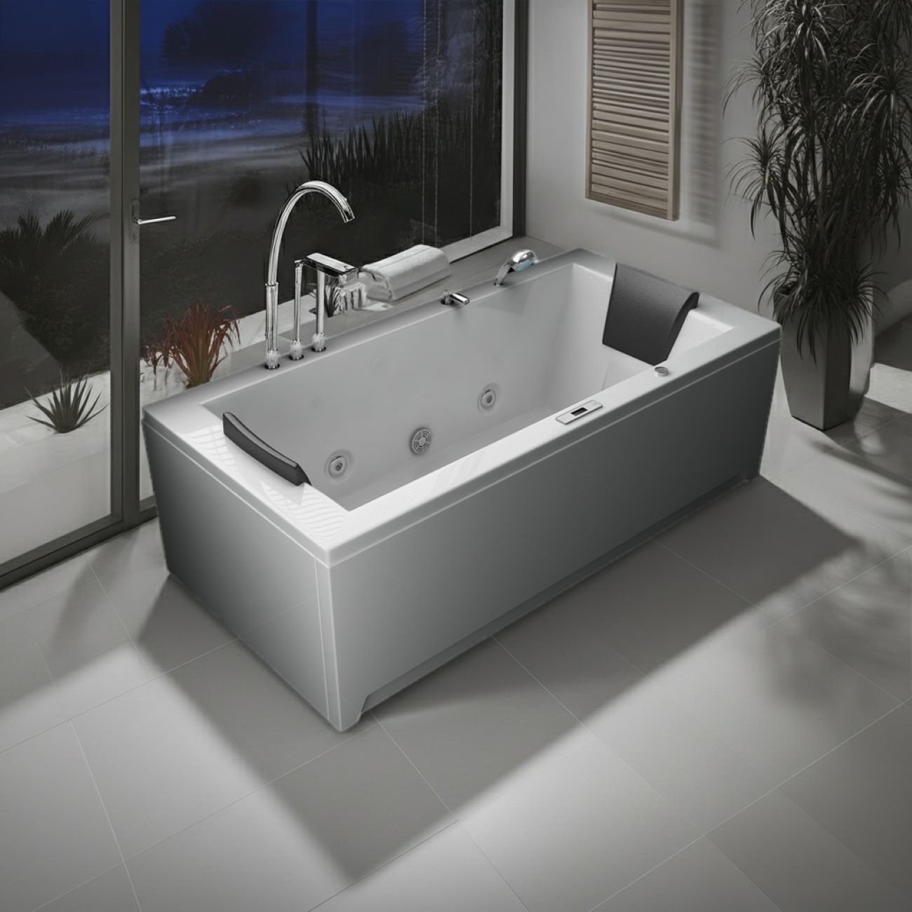 Whirlpool Villa Eugenie 2 Personen XXL Ausstattung 1 B