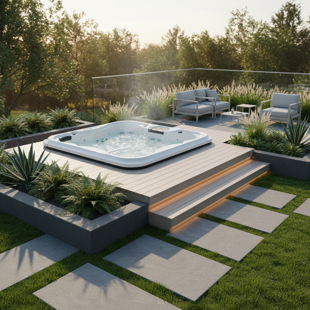 Outdoor Spa VILLA FELICIA für 4 Personen