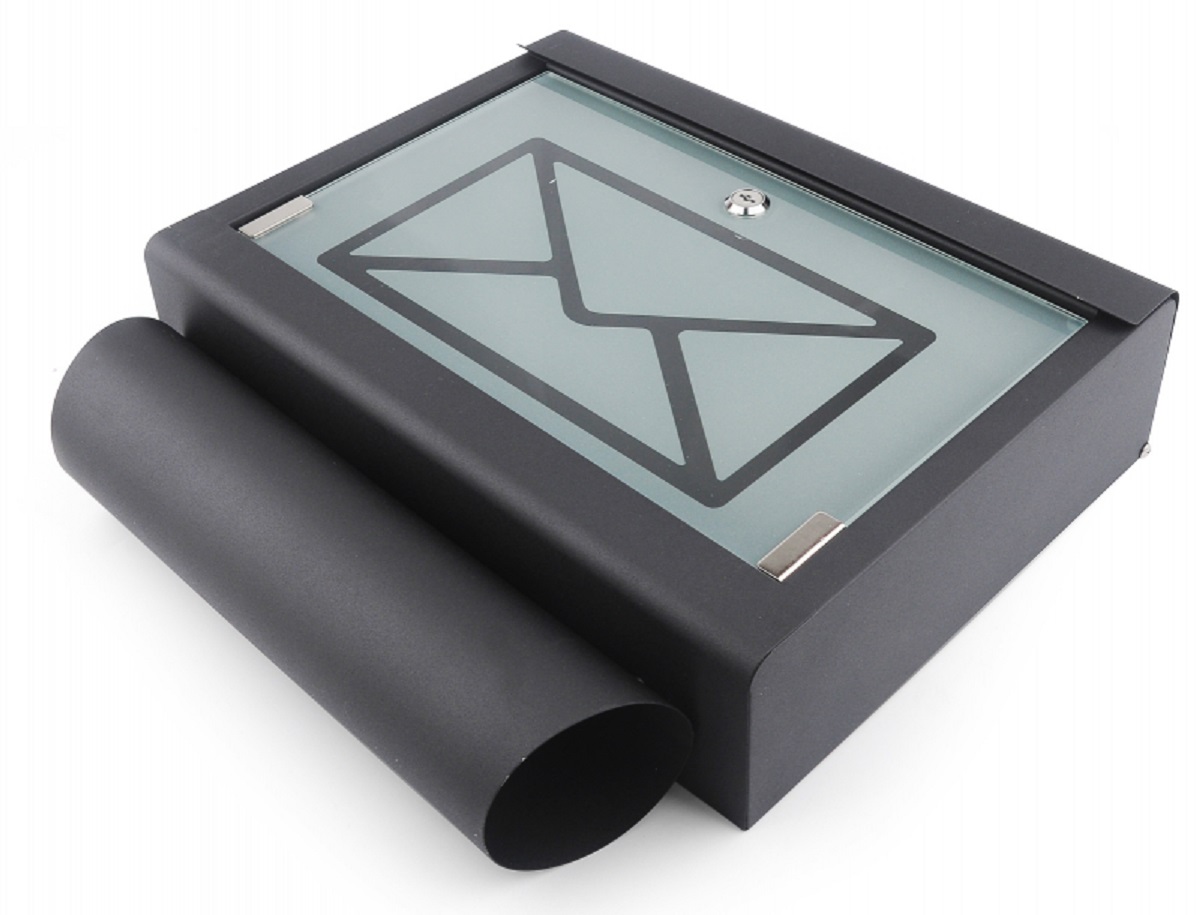 Briefkasten LETTER schwarz